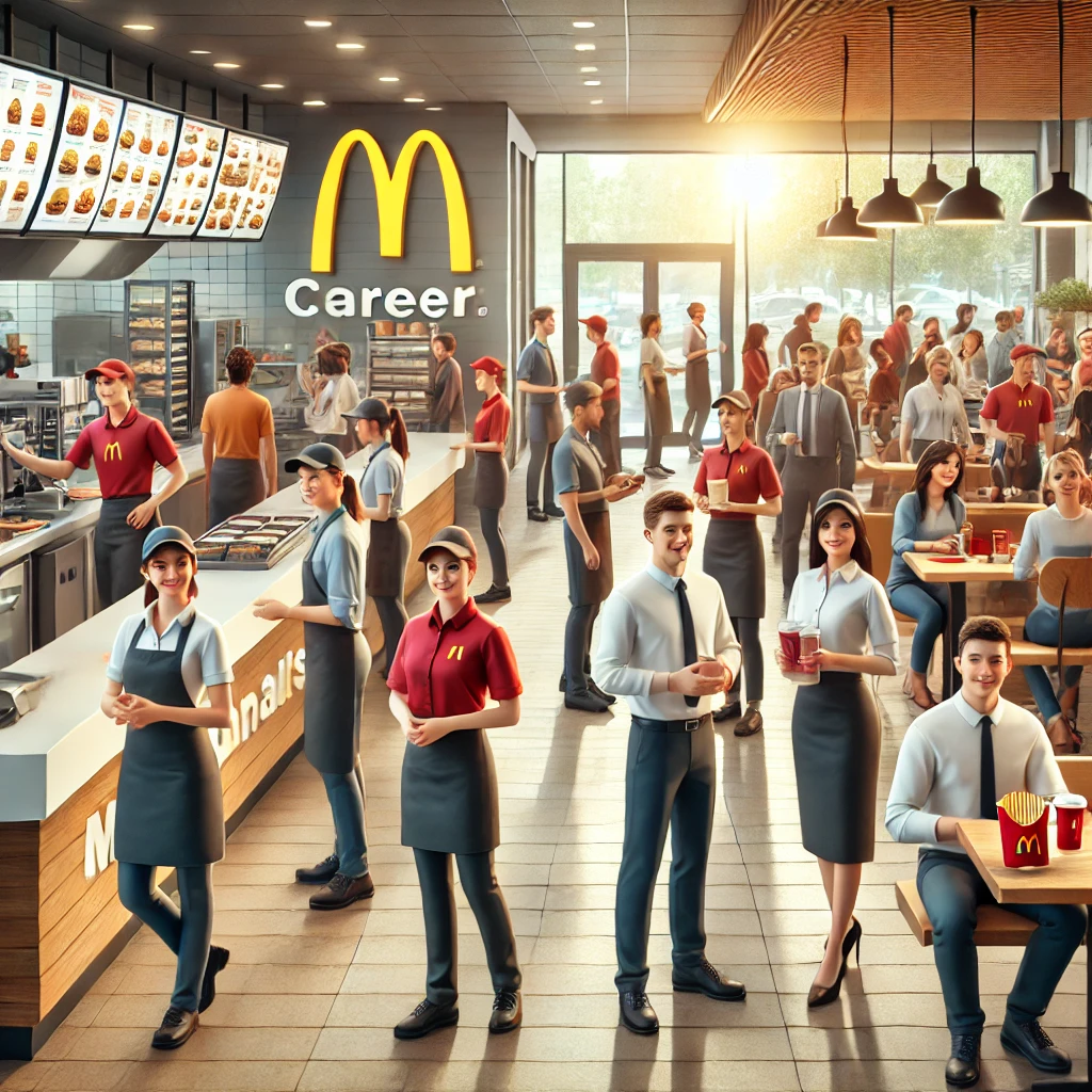 Carreira no McDonald's: Confira as oportunidades de emprego em uma das maiores redes de restaurantes do mundo!