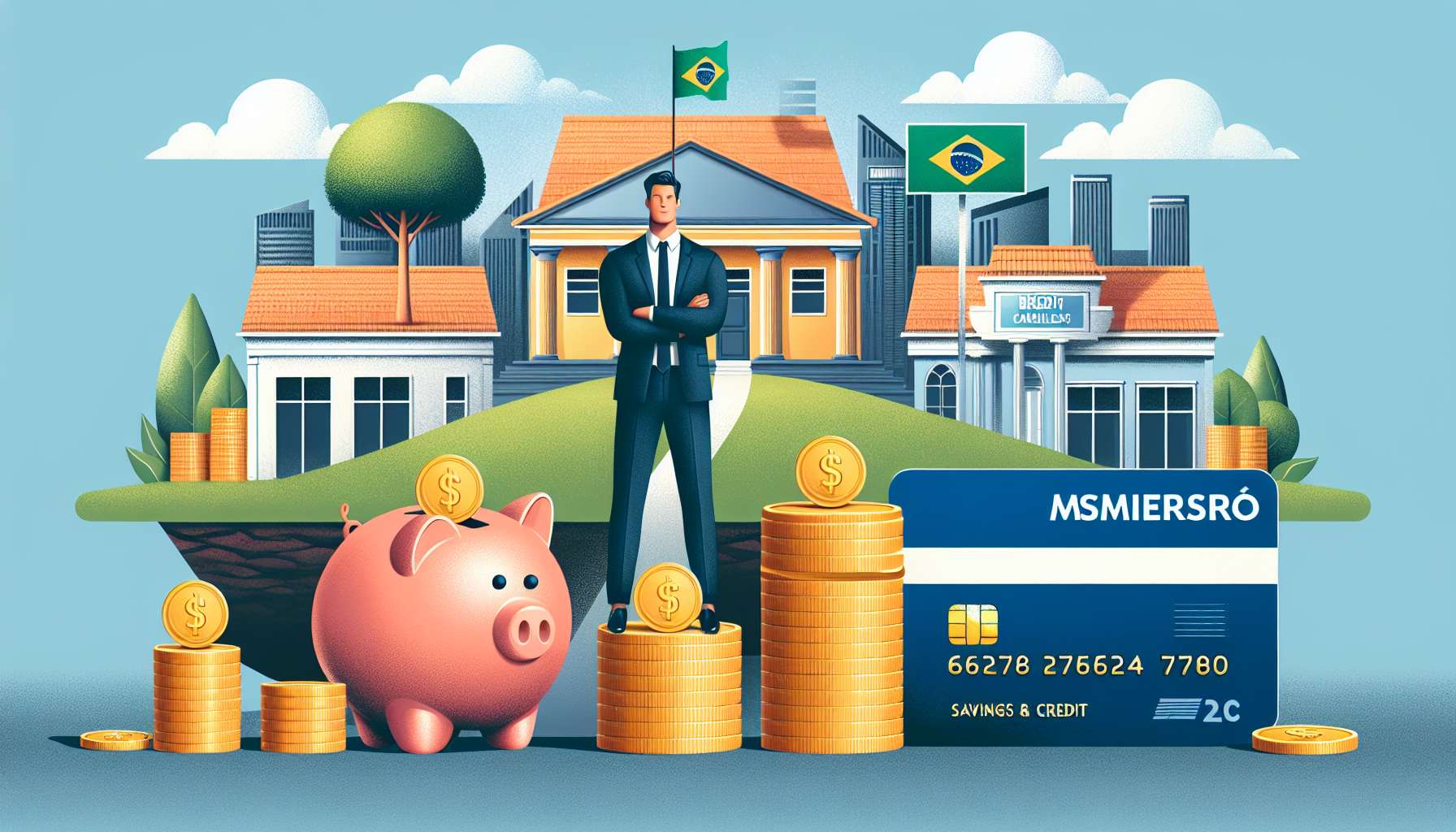 Domine Suas Finanças e Emprenda com Sucesso: Poupança e Crédito no Brasil