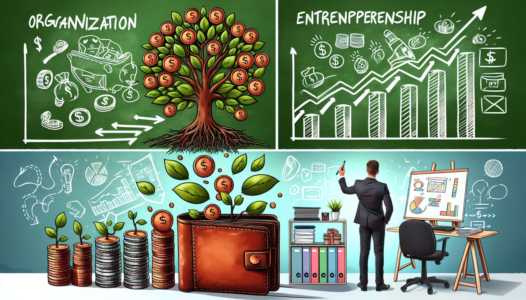 Equilibre Sua Vida Financeira: Organização e Empreendedorismo