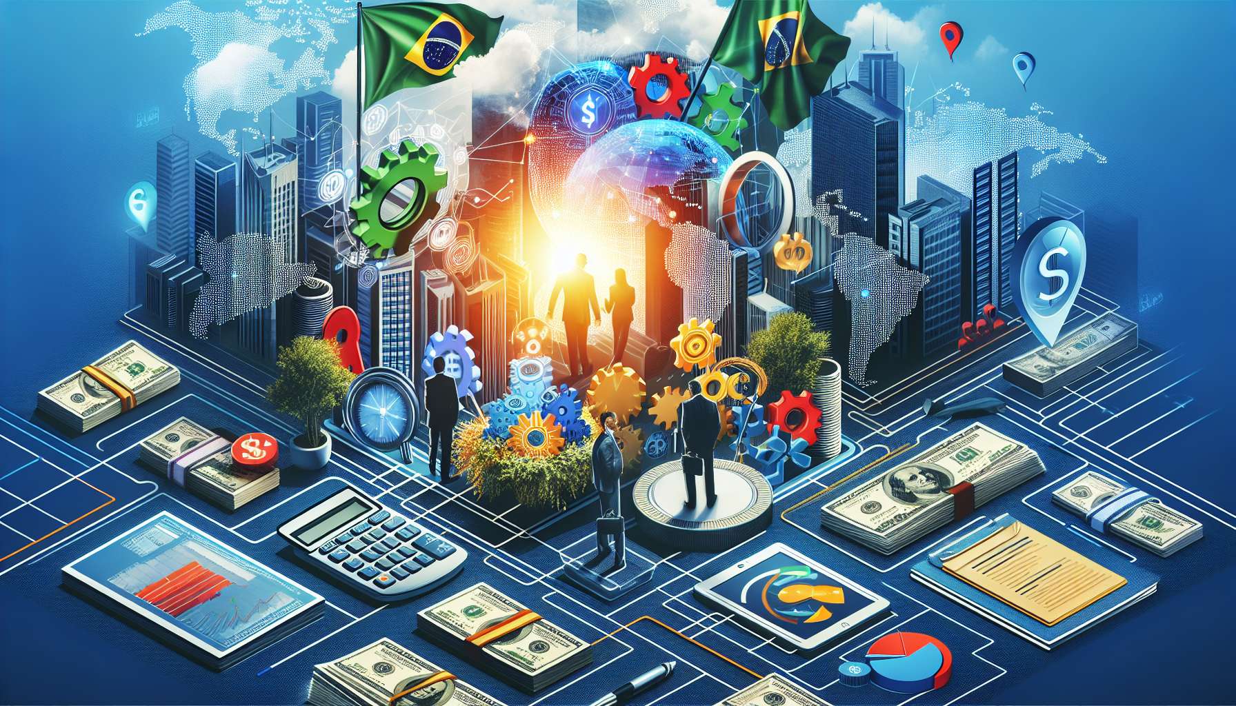 Rumo ao Sucesso: Estratégias Financeiras e Empreendedoras no Brasil