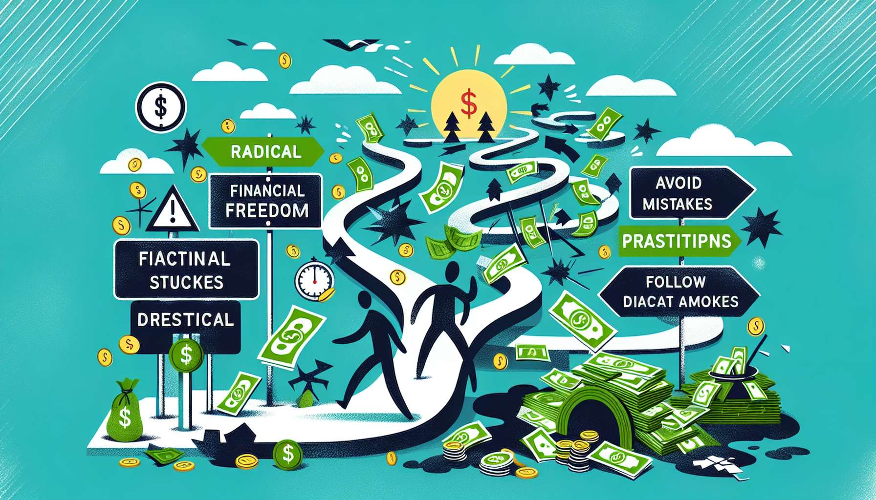 Liberdade Financeira: Dicas Práticas e Erros a Evitar